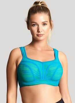 Biustonosz sportowy 5021 Panache Sport teal/lime