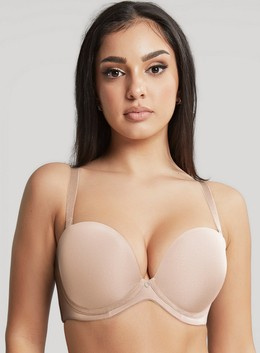 Faith 10660 Cleo biustonosz strapless cielisty