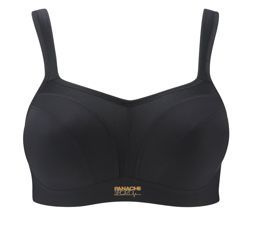 Biustonosz sportowy 5021 Panache Sport czarny