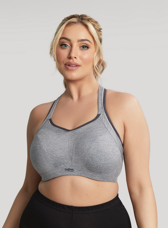 Biustonosz sportowy 9441 Sculptresse charcoal marl