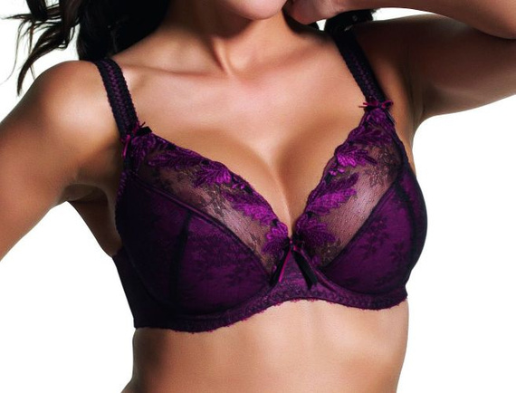 Fantasie Savannah Padded Plunge Bra 2151 Mulberry